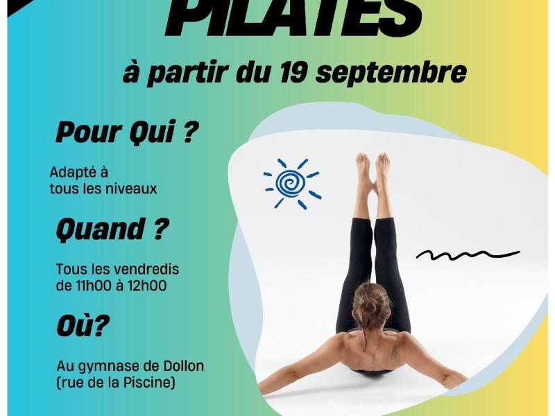 Reprise des cours de Pilates organisés par Générations Mouvement